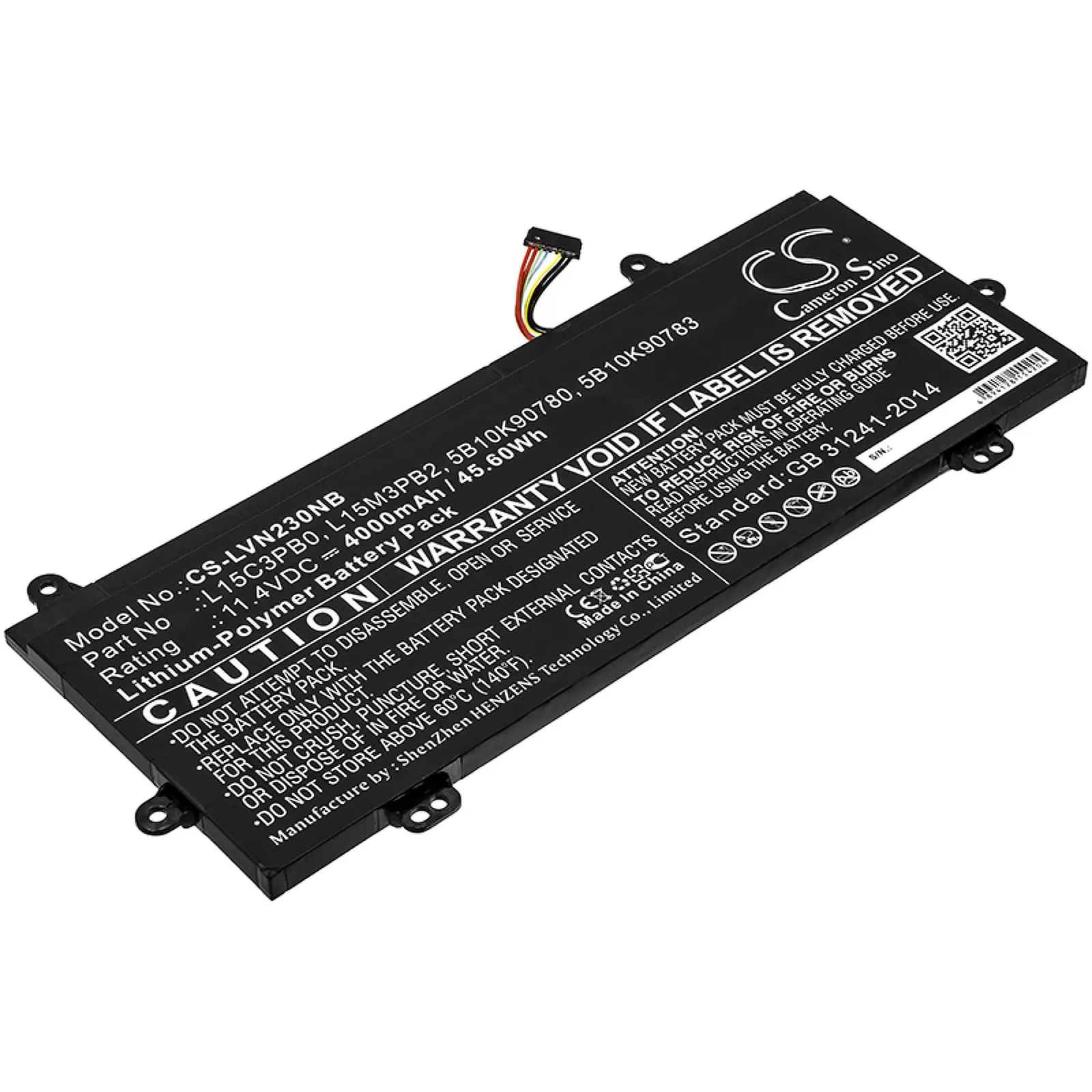 Akku passend für Laptop Lenovo WinBook N22, N23, Typ L15C3PB0, Typ L15M3PB2 Akku passend für Laptop Lenovo WinBook N22, N23, Typ L15C3PB0, Typ L15M3PB2