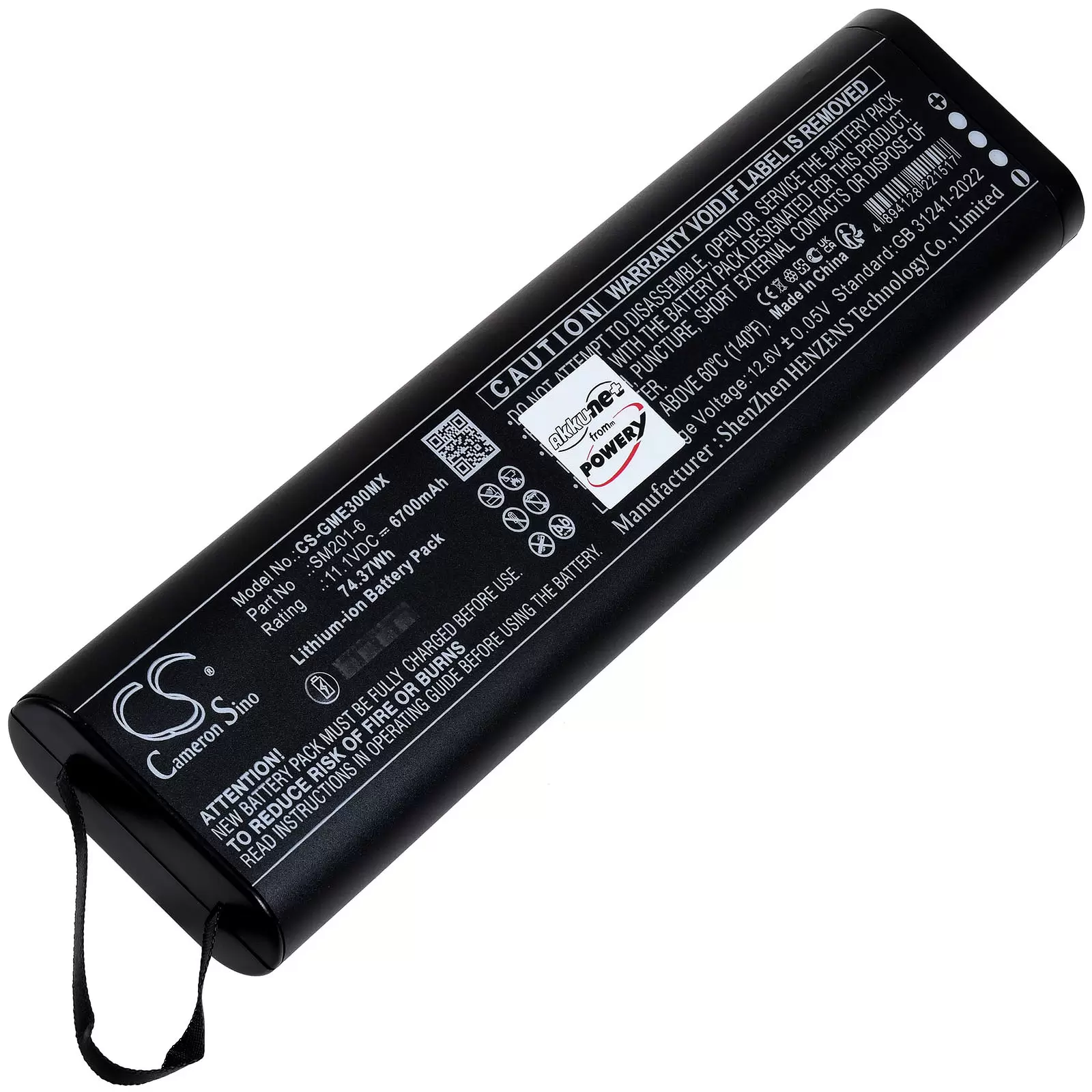 Akku passend für Mobilfunk-Messgerät Anritsu MT9082 MT9083A MT9083C Typ SM201-6 Akku passend für Mobilfunk-Messgerät Anritsu MT9082 MT9083A MT9083C Typ SM201-6