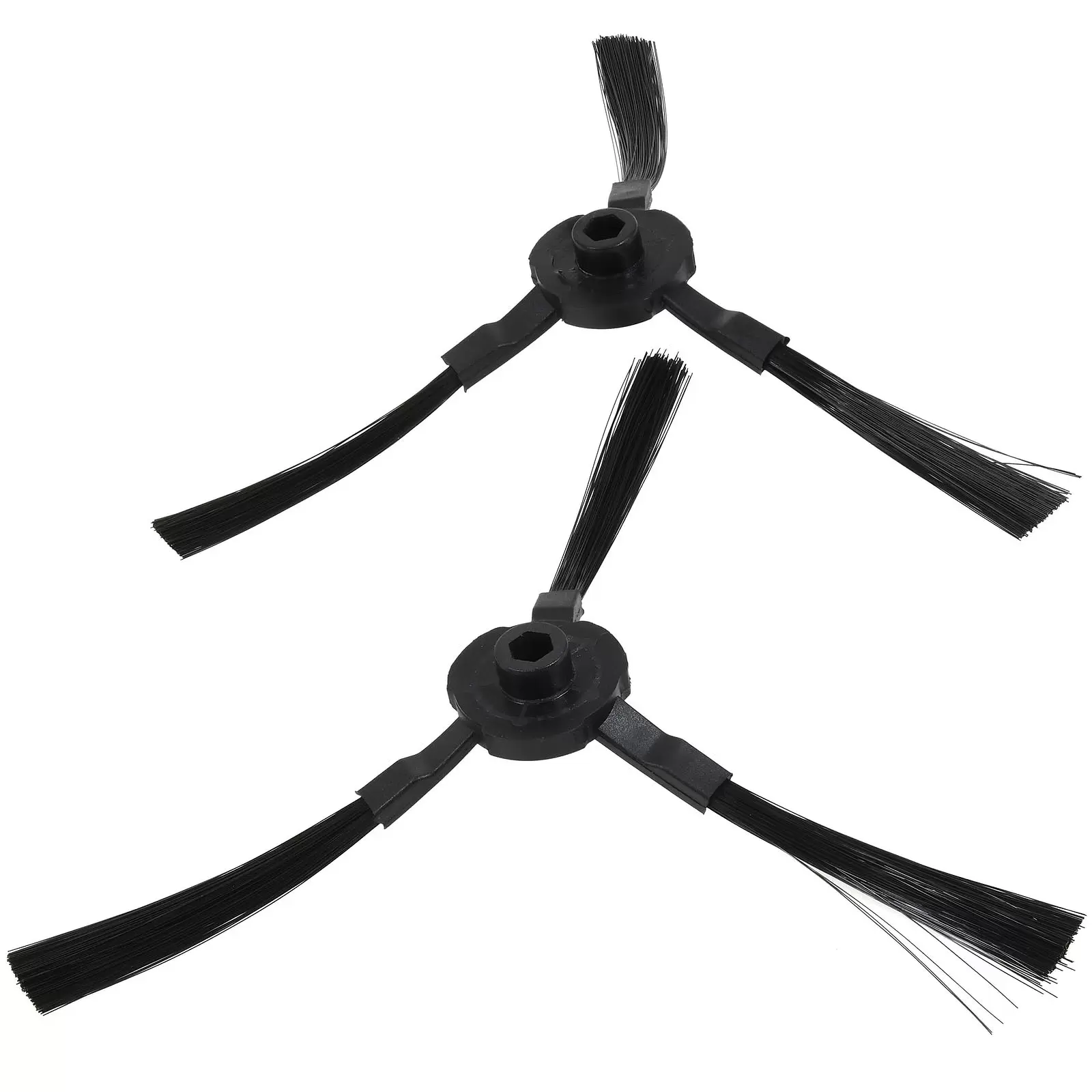 Seitenbürsten-Set für Saugroboter iLife A4 / A4s / Zaco A4 / Medion MD18500 / MD18600 2 Stück Grau