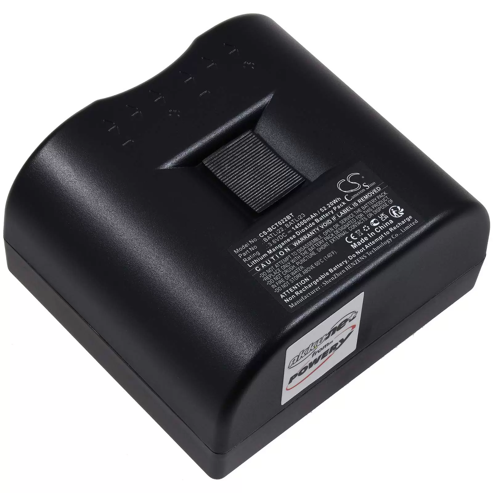 Batterie passend für Alarmanlage Sirene Daitem SH100AX SH401AX SH511AX Typ BATLi22