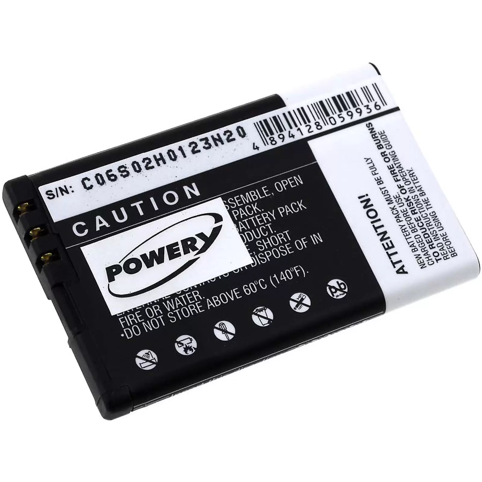 Akku für Nokia 5220 / Typ BL-5CT Akku für Nokia 5220 / Typ BL-5CT