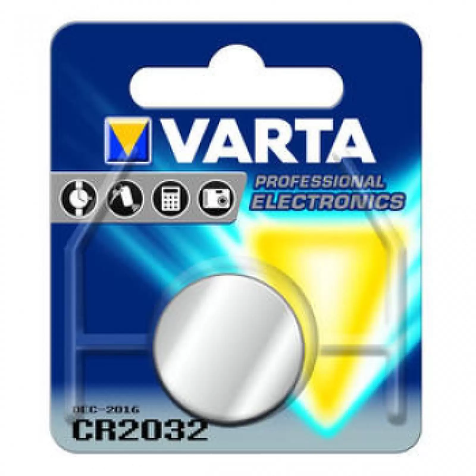 Lithium Knopfzelle Varta CR2032 1er Blister
