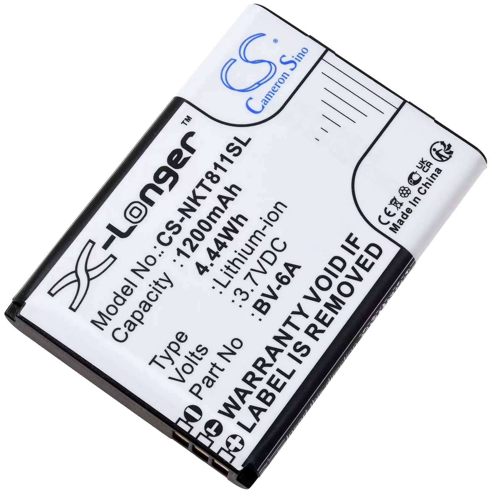 Akku für Handy Nokia 8110 4G TA-1048 V Flip Typ BV-6A Akku für Handy Nokia 8110 4G TA-1048 V Flip Typ BV-6A