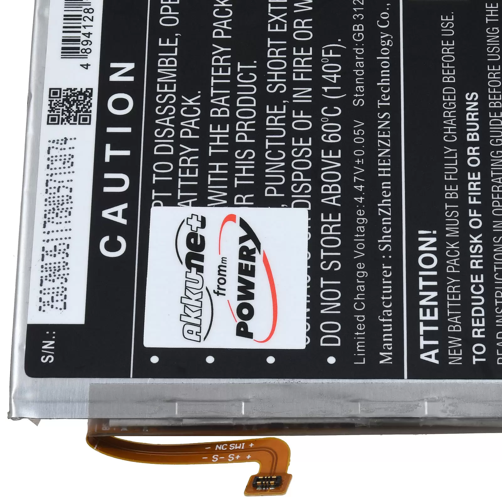 Akku passend für Samsung Galaxy S23 FE 5G SM-S711B Smartphone Typ EB-BS711ABY