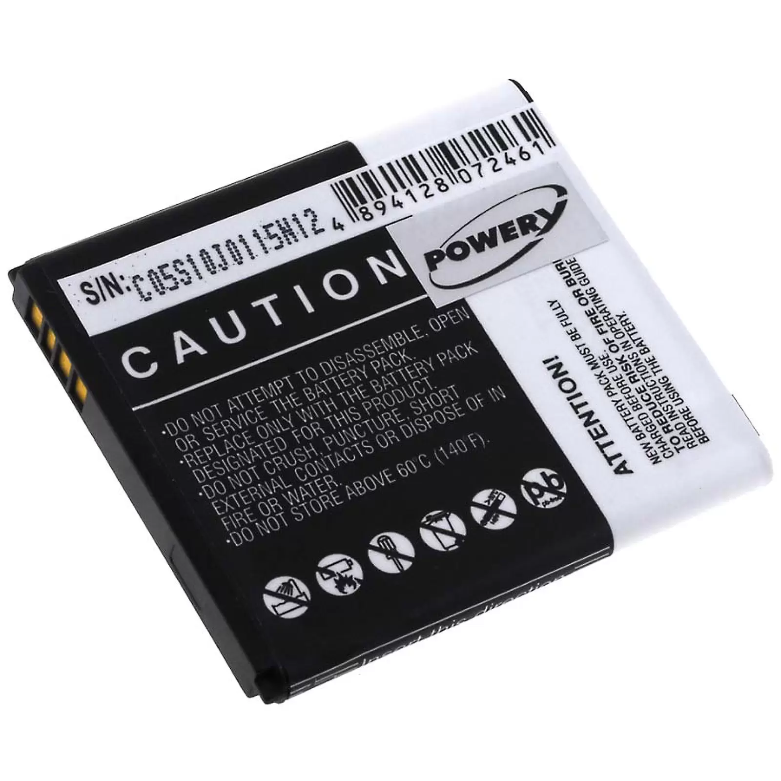 Akku für Alcatel OT-997/ Typ CAB32E0000C1 1650mAh Akku für Alcatel OT-997/ Typ CAB32E0000C1 1650mAh
