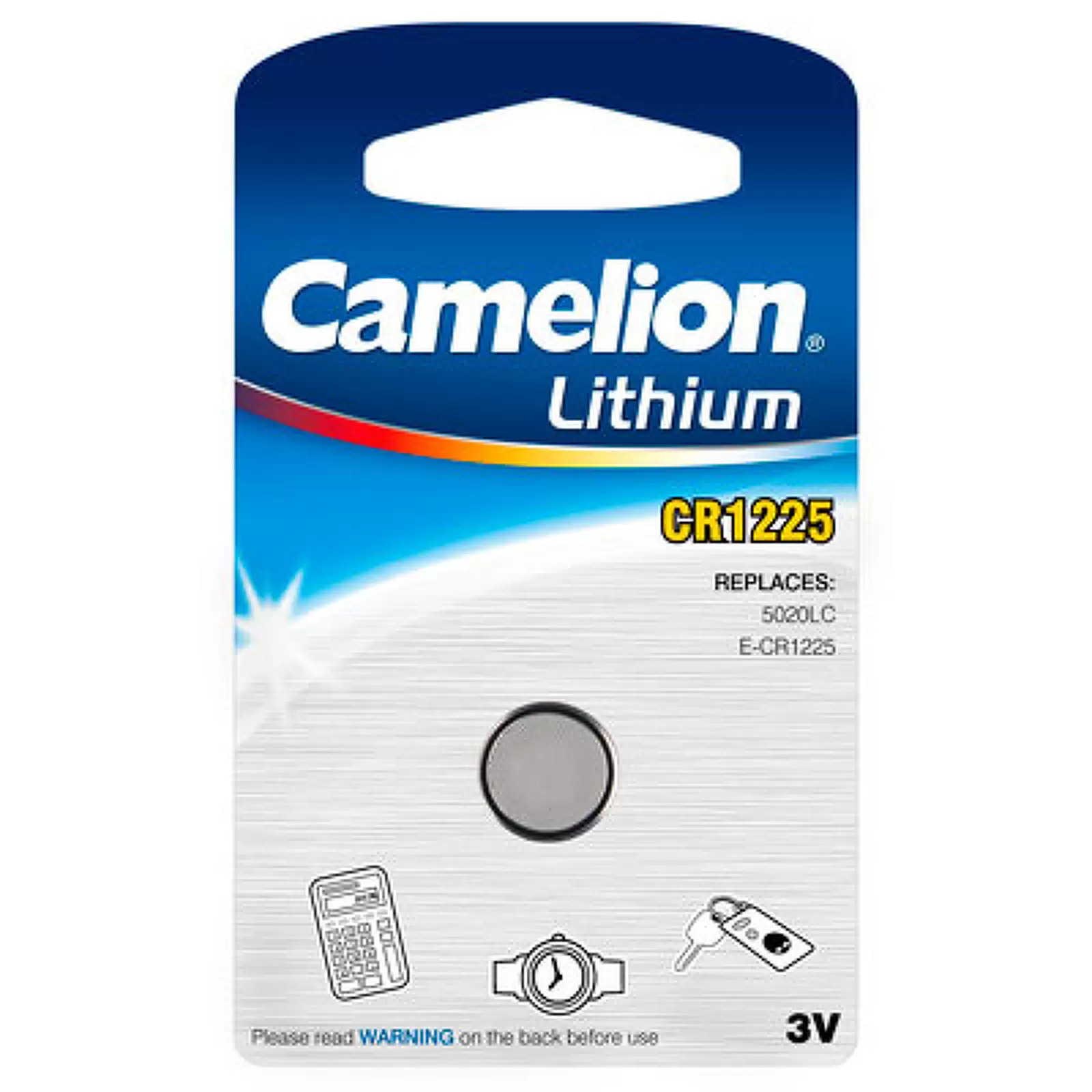 Lithium Knopfzelle Camelion CR1225 1er Blister Lithium Knopfzelle Camelion CR1225 1er Blister