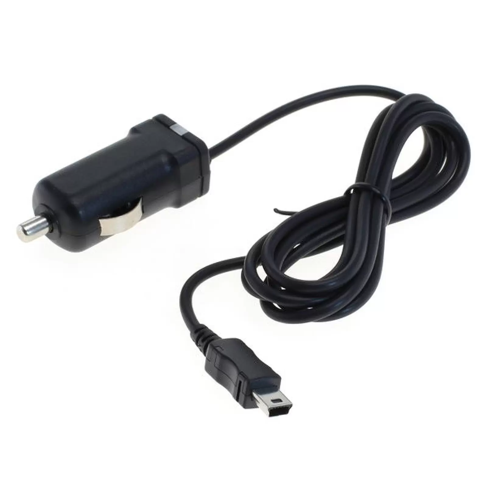 KfZ-Ladekabel / Ladegerät / Autoladegerät für Zigarettenanzünder mit Mini USB 1A
