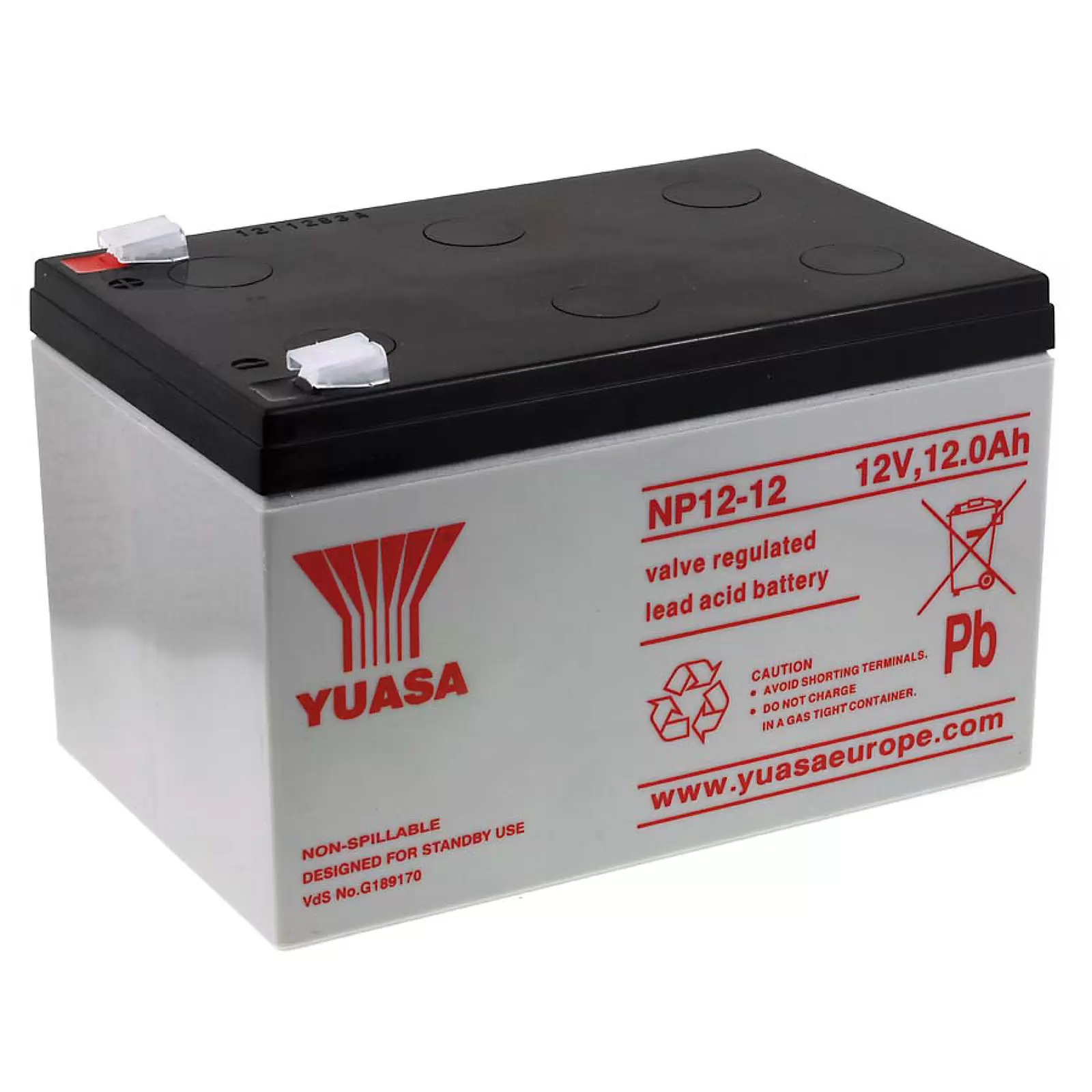 YUASA Bleiakku NP12-12 Vds YUASA Bleiakku NP12-12 Vds