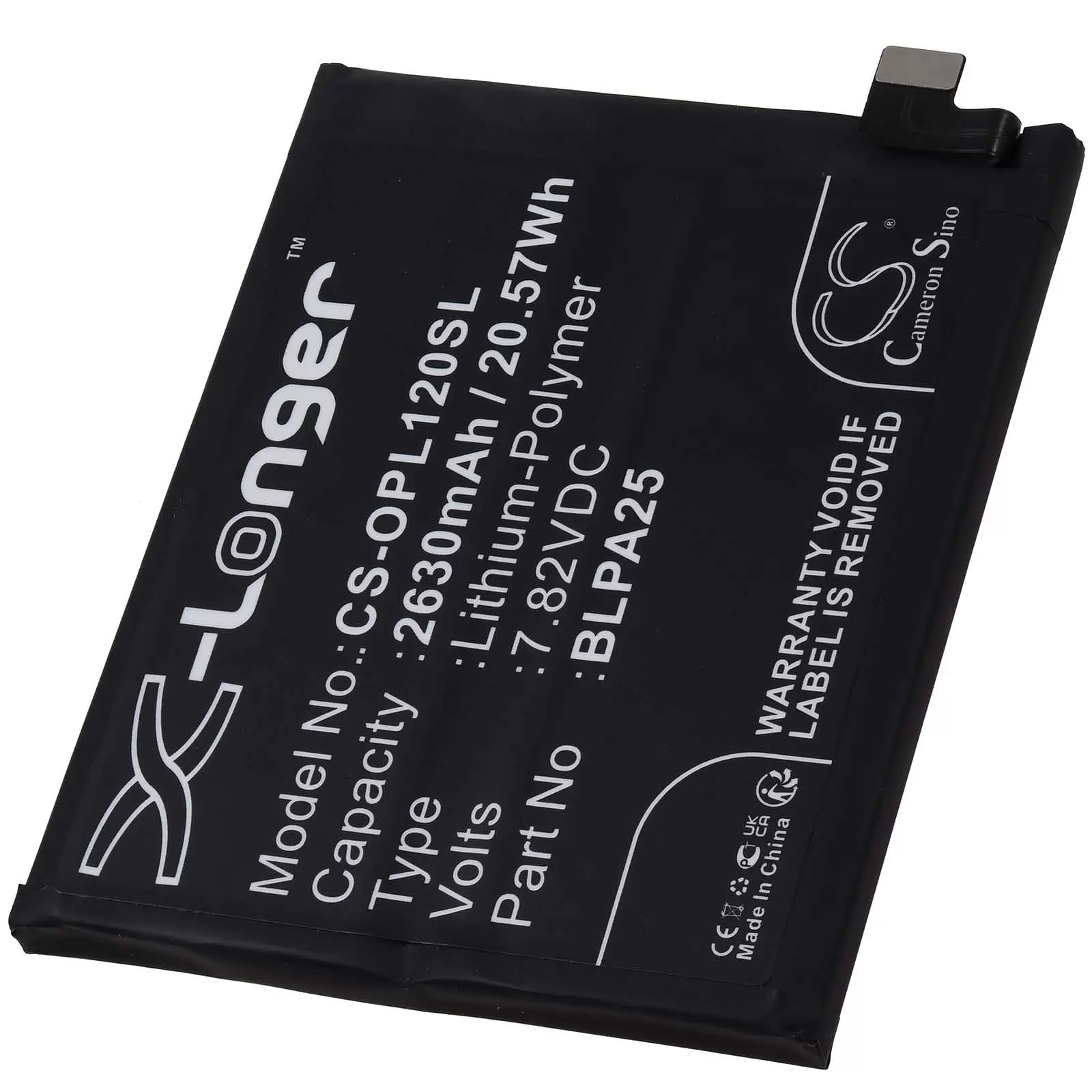 Akku passend für Smartphone OnePlus 12 PJD110 Typ BLPA25 Akku passend für Smartphone OnePlus 12 PJD110 Typ BLPA25