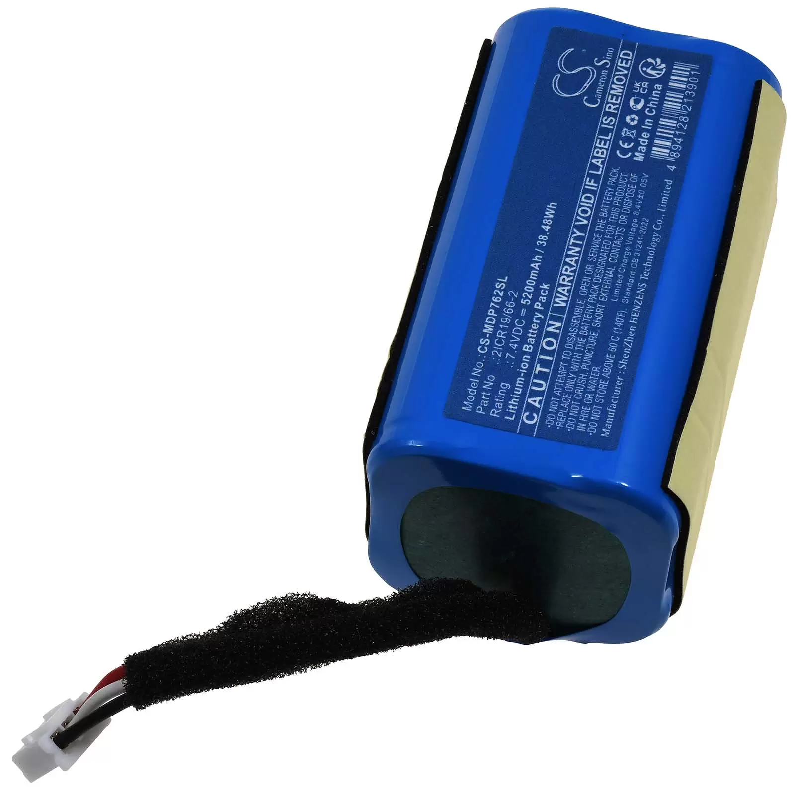 Akku passend für Lautsprecher Medion Life P61762 Typ 2ICR19/66-2 Akku passend für Lautsprecher Medion Life P61762 Typ 2ICR19/66-2