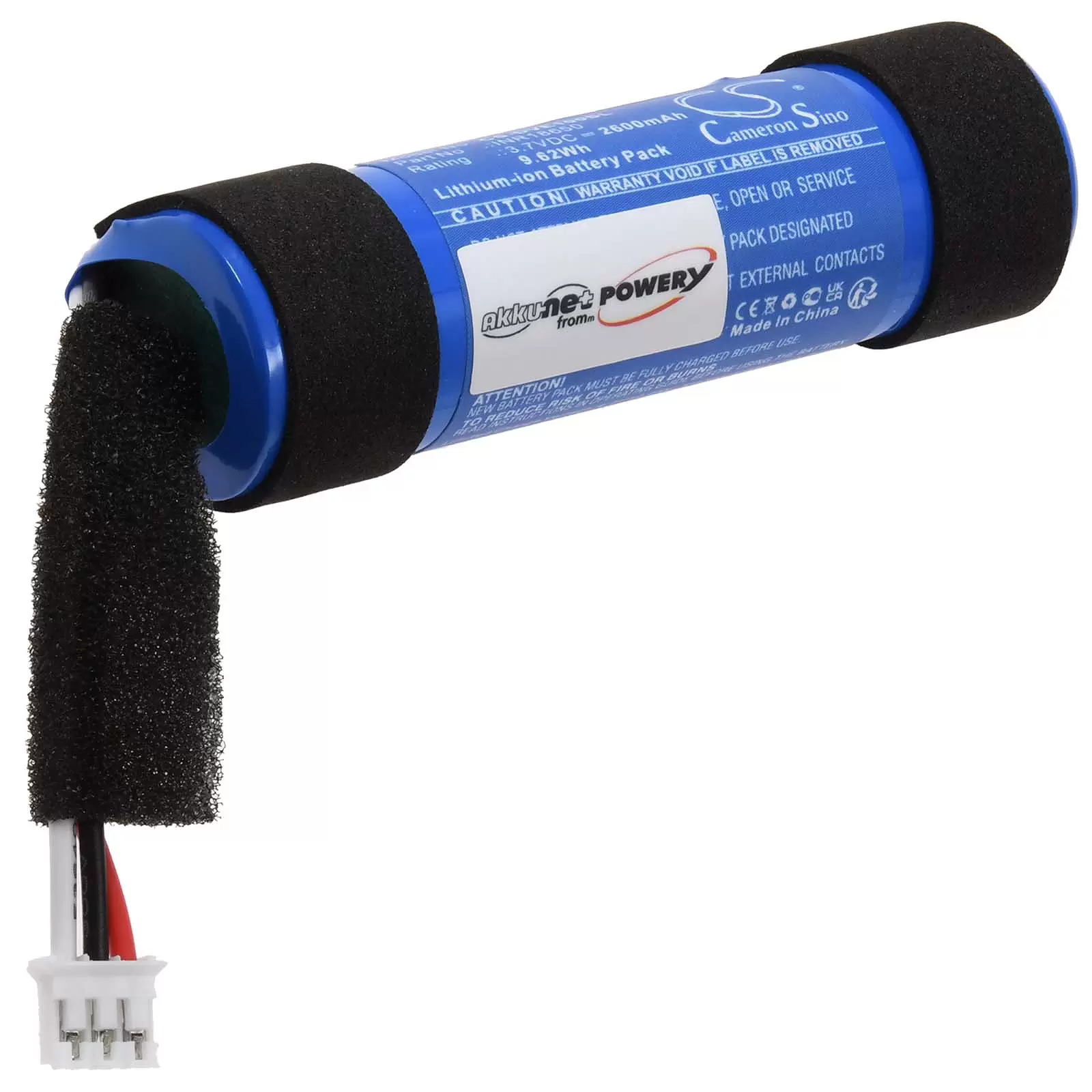 Akku passend für Lautsprecher Divoom Timebox Evo Typ INR18650 Akku passend für Lautsprecher Divoom Timebox Evo Typ INR18650