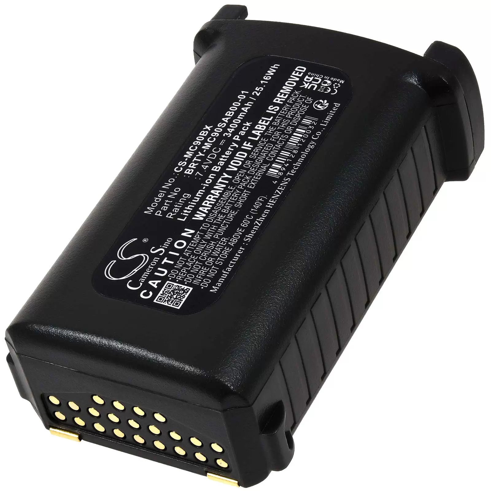 XXL-Akku passend für Scanner Symbol MC9000 MC9000-G MC9010 Typ 21-65587-01 XXL-Akku passend für Scanner Symbol MC9000 MC9000-G MC9010 Typ 21-65587-01