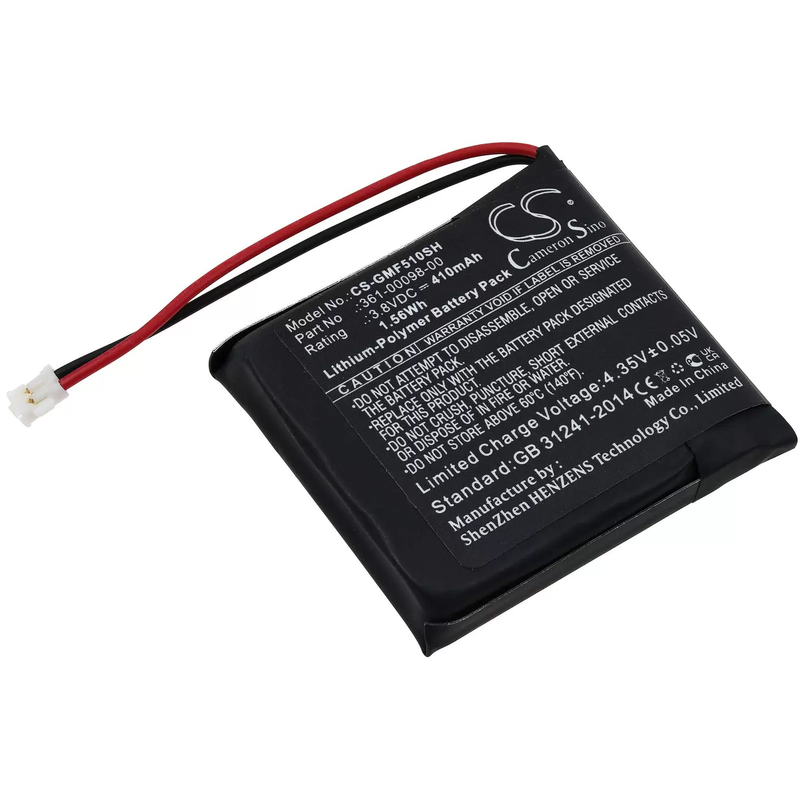 Akku passend für Smartwatch Garmin Fenix 5X, Fenix 5X Running, Typ 361-00098-00 Akku passend für Smartwatch Garmin Fenix 5X, Fenix 5X Running, Typ 361-00098-00