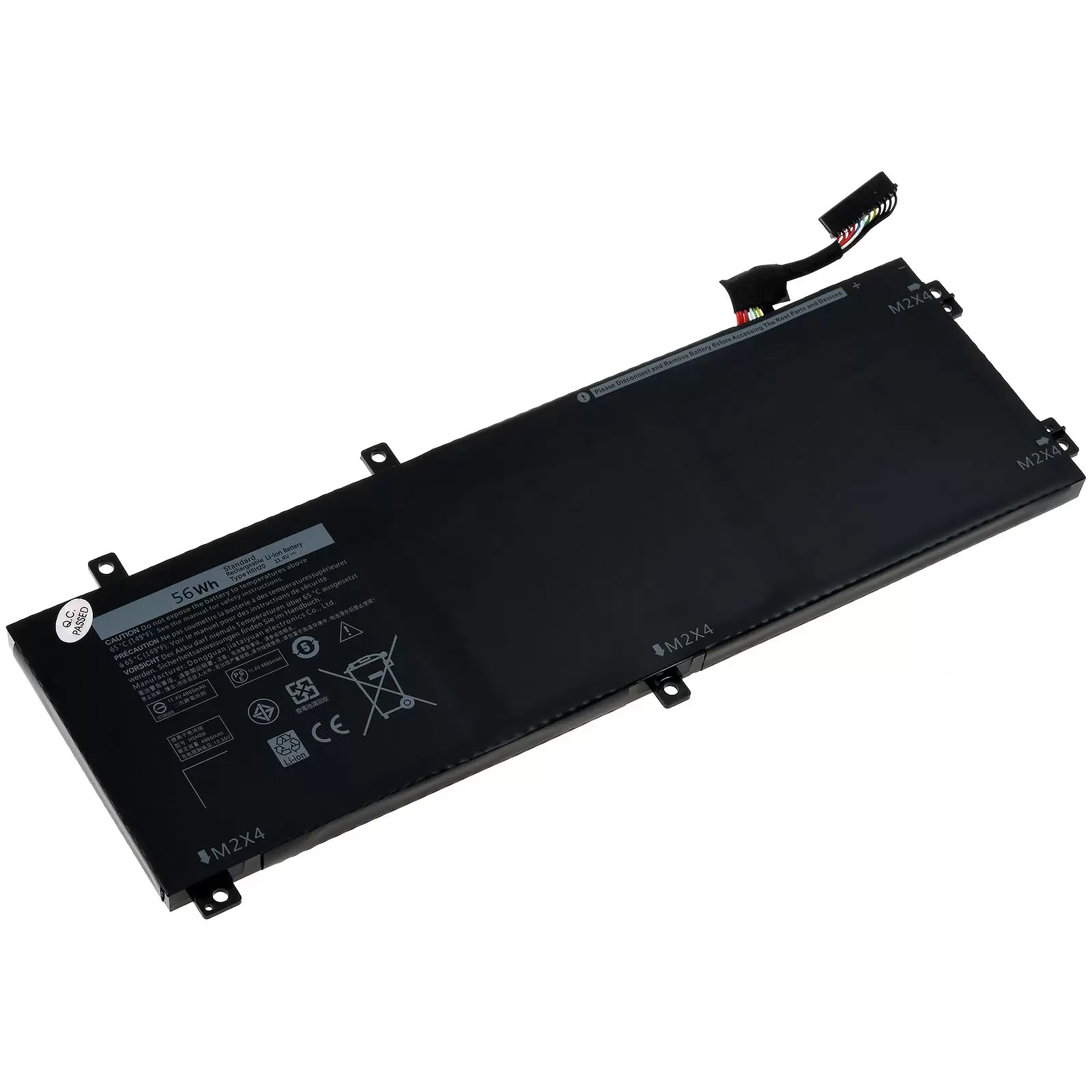 Akku passend für Laptop Dell XPS 15 9560, XPS 15 9570, Typ 62MJV Akku passend für Laptop Dell XPS 15 9560, XPS 15 9570, Typ 62MJV