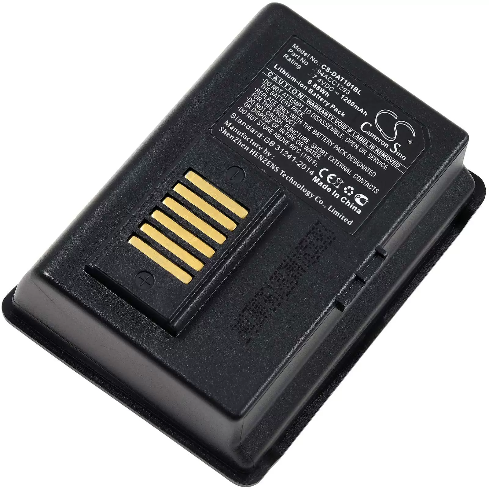 Akku passend für Barcode-Scanner Datalogic JET 001-101 Typ 94ACC1294