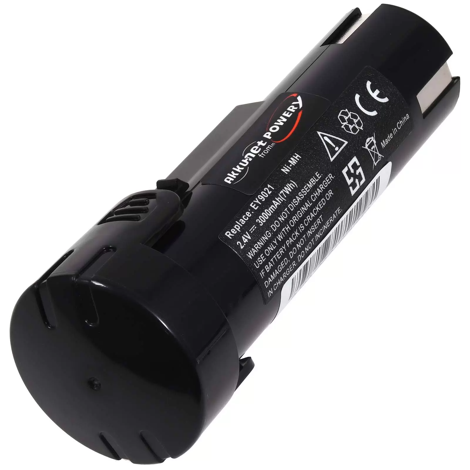 Akku für Werkzeug Panasonic Stab EY9021 2,4V 3000mAh