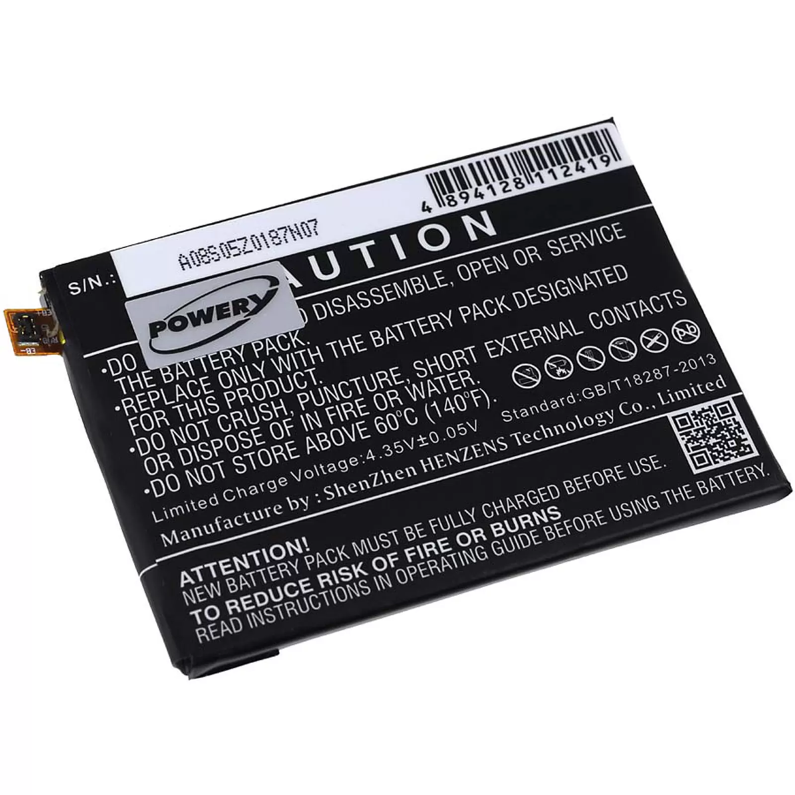 Akku für Sony Ericsson Xperia Z5 Dual / Typ LIS1593ERPC Akku für Sony Ericsson Xperia Z5 Dual / Typ LIS1593ERPC