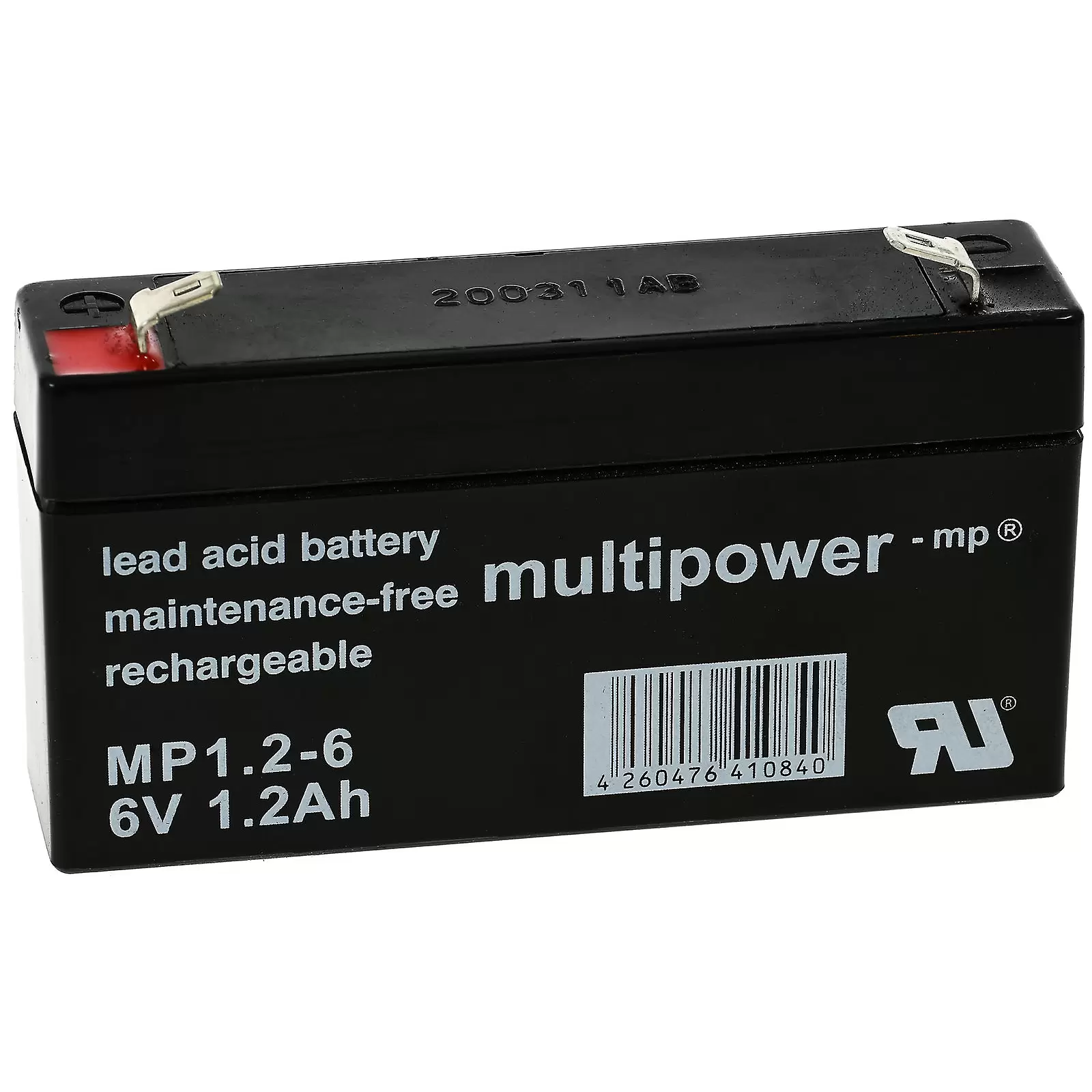 Bleiakku multipower MP1,2-6 Bleiakku multipower MP1,2-6