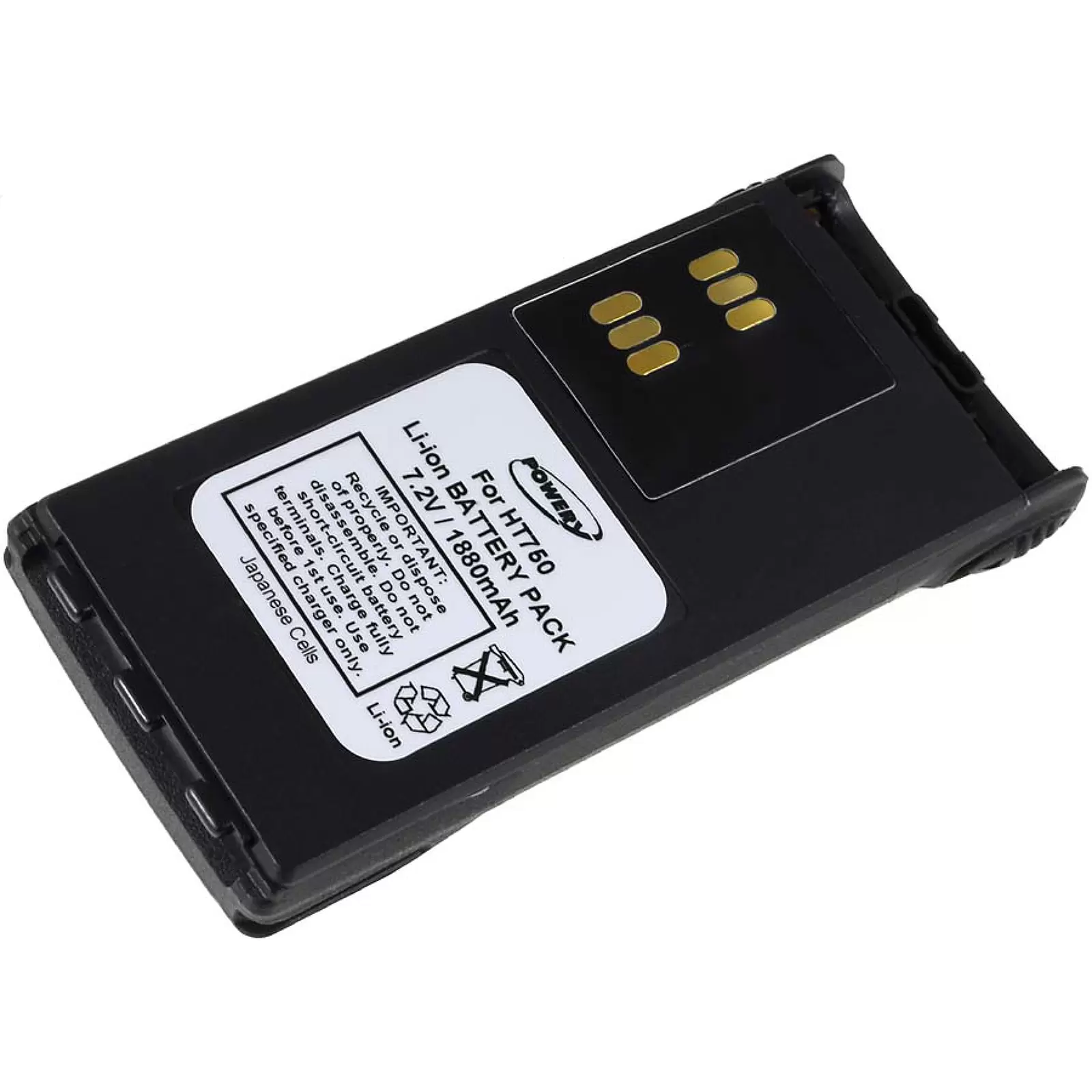 Akku für Motorola GP320/ 340/ 360 1880mAh Li-Ion