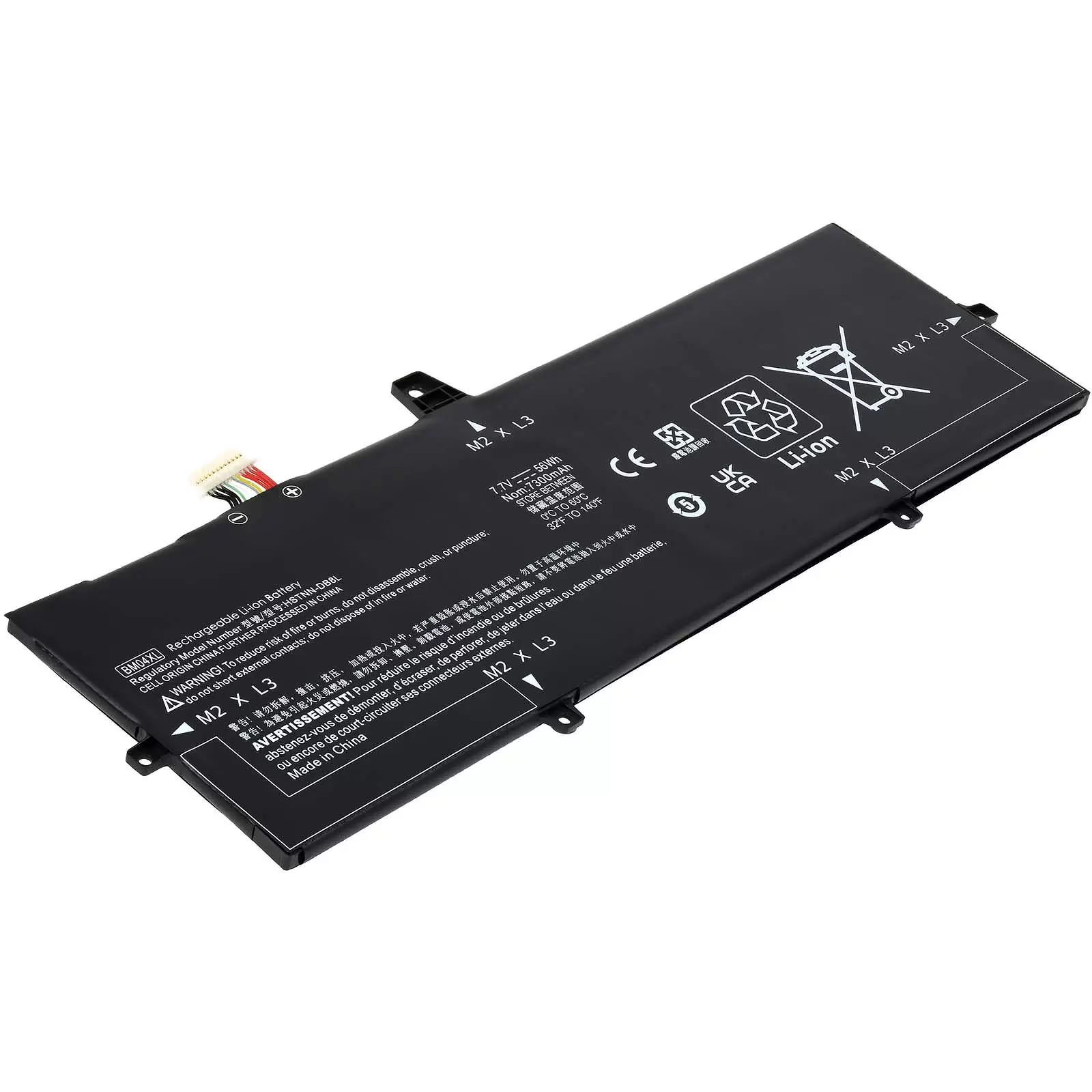 Akku passend für Laptop HP EliteBook X360 1030 G3, Typ HSTNN-UB7L Akku passend für Laptop HP EliteBook X360 1030 G3, Typ HSTNN-UB7L