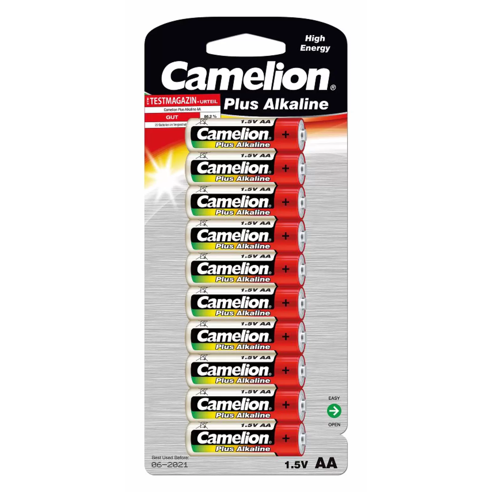 Batterie Camelion Mignon LR6 MN1500 AA AM3 Plus Alkaline 10er Blister