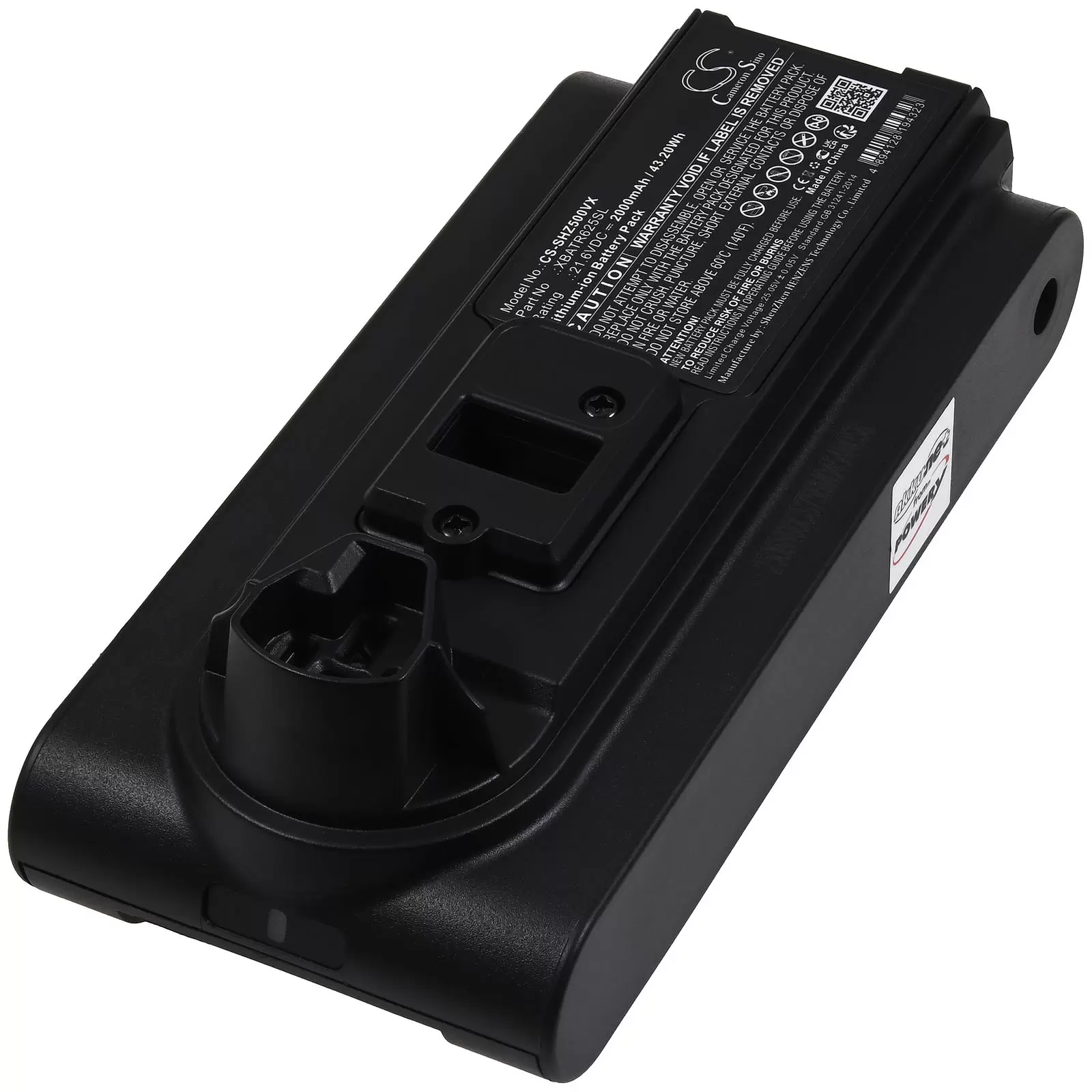 Akku passend für Staubsauger Shark IZ500 / IZ531H / IZ540H / Typ XBATR620SL