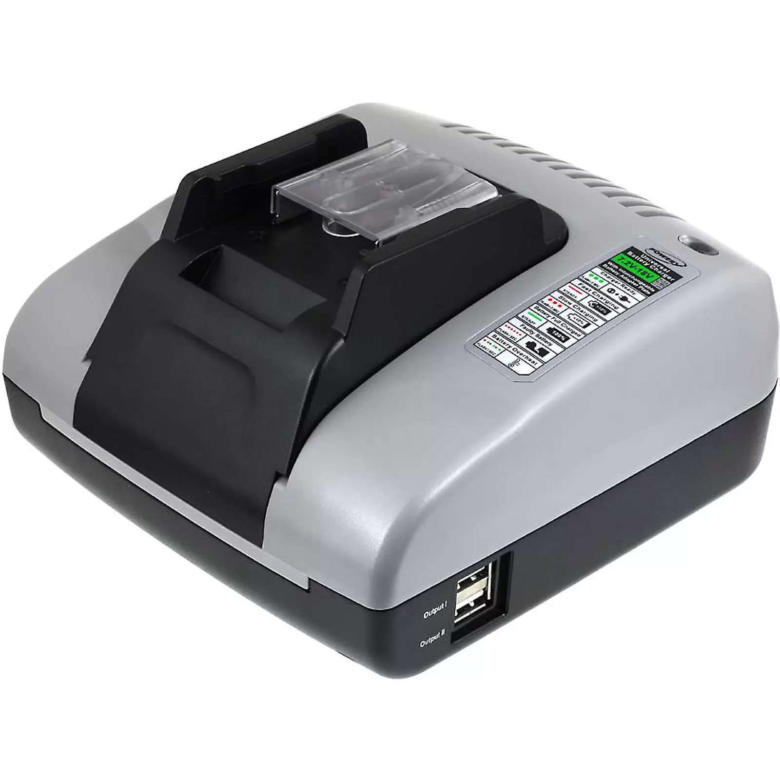 Powery Akku-Ladegerät mit USB für Makita 14,4V Li-Ion Powery Akku-Ladegerät mit USB für Makita 14,4V Li-Ion