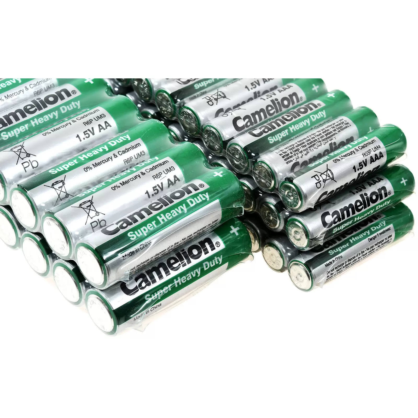 Camelion Batterien Spar-Set - 36x LR6/AA + 36x LR03/AAA
