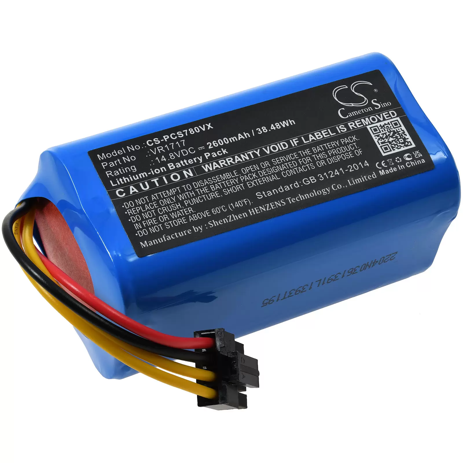 Akku für Saugroboter Proscenic Cocoa Smart 780T / 790T / Typ VR1717 Akku für Saugroboter Proscenic Cocoa Smart 780T / 790T / Typ VR1717