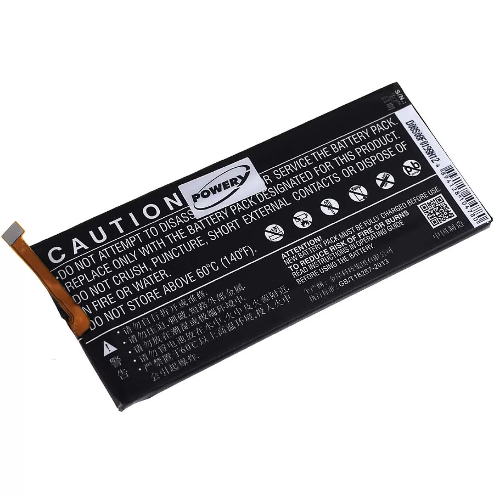 Akku für Huawei Ascend P8 / Typ HB3447A9EBW Akku für Huawei Ascend P8 / Typ HB3447A9EBW