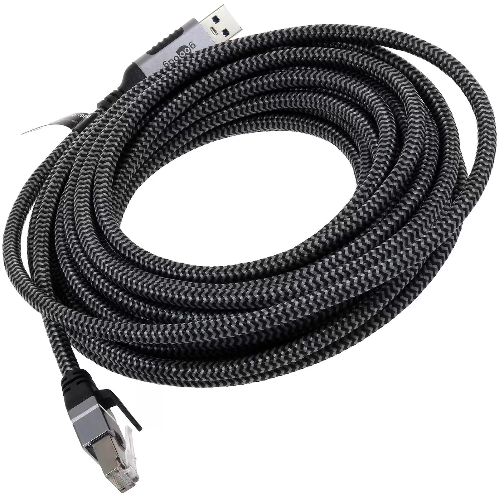 goobay Ethernet-Kabel USB-A 3.1 auf RJ45 7,5m goobay Ethernet-Kabel USB-A 3.1 auf RJ45 7,5m