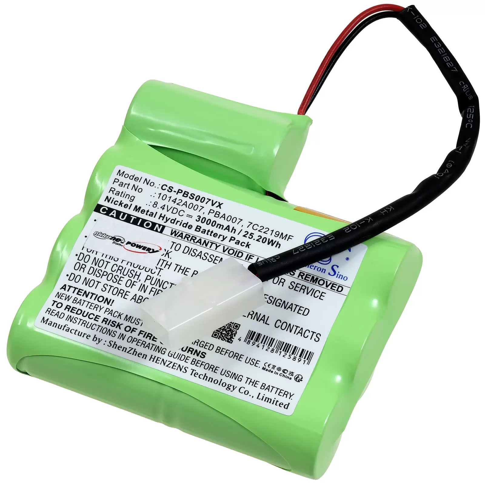 Akku passend für Pool-Sauger Water Tech Pool Blaster Max Typ PB-BH843-RR1P