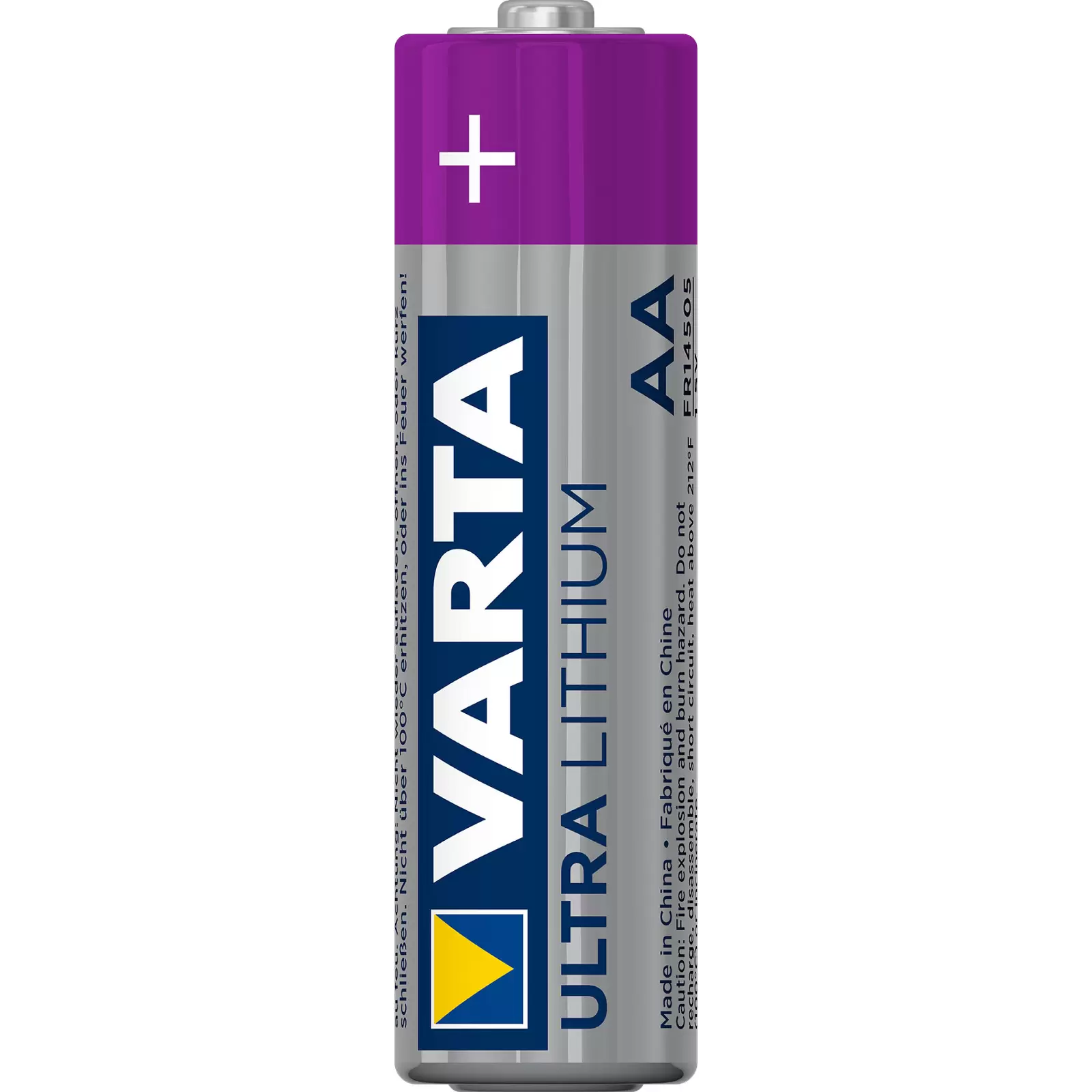 Varta Ultra Lithium AA Mignon / LR6 Batterie 4er Blister