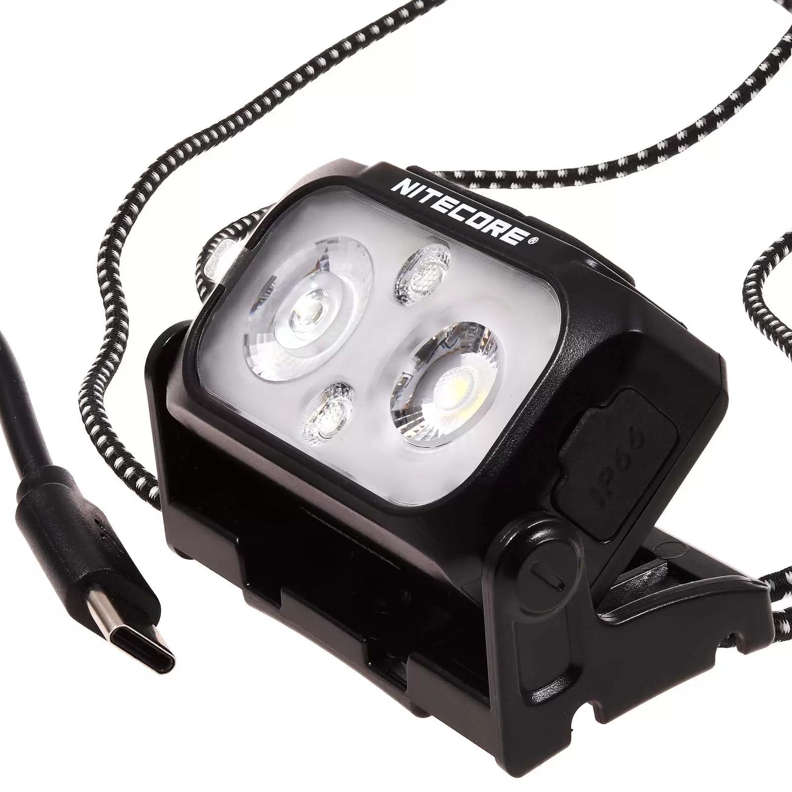 Nitecore NU21 LED Kopflampe, Stirnlampe, Headlamp, USB-C, max. 360 Lumen