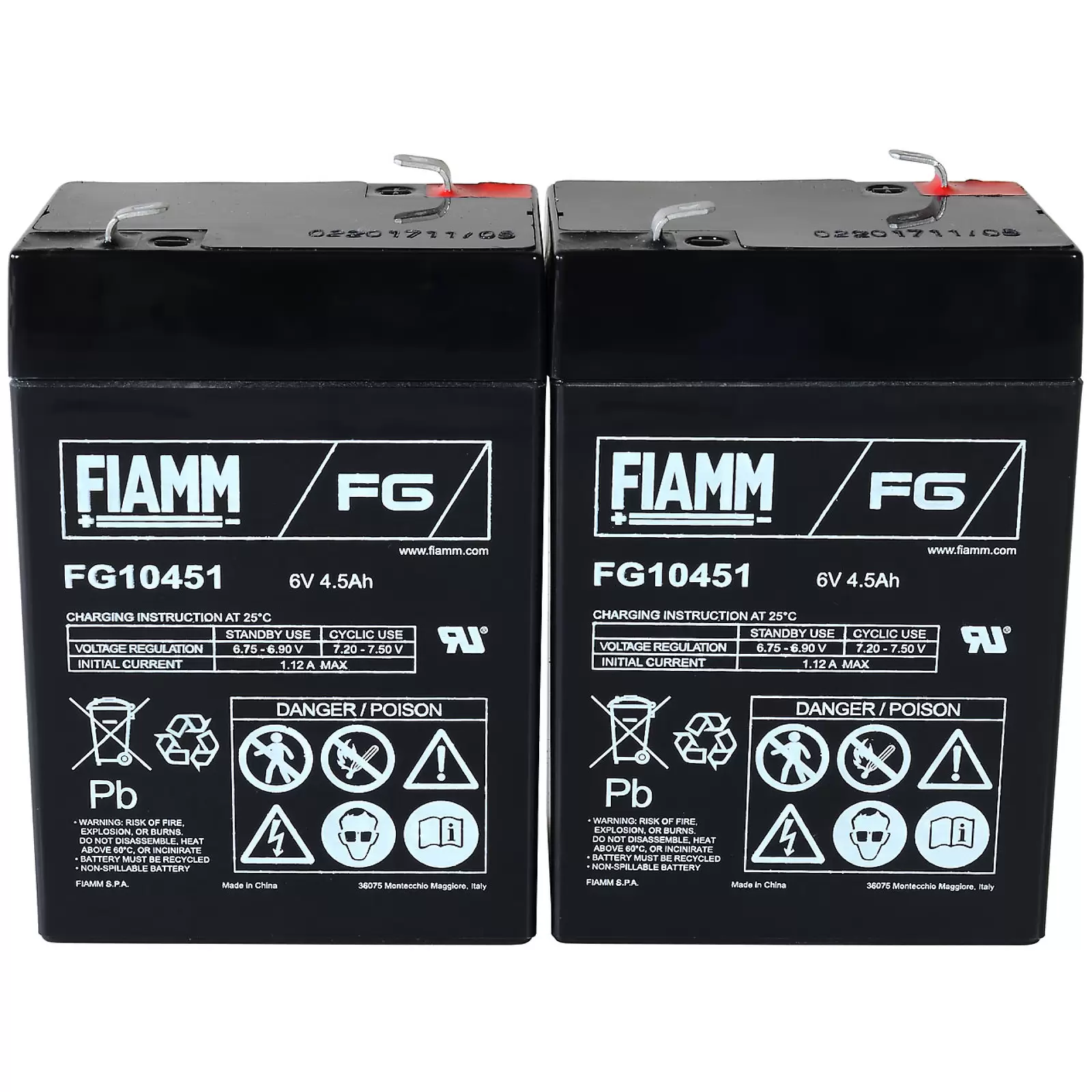 FIAMM Ersatzakku für APC RBC 1 FIAMM Ersatzakku für APC RBC 1