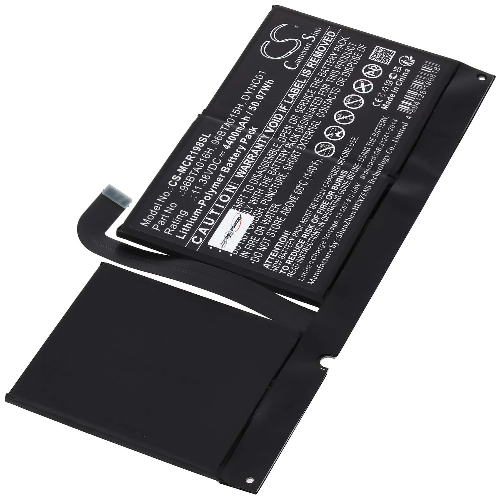 Akku passend für Tablet Microsoft Surface Pro 8 1982 Typ 96BTA016H Akku passend für Tablet Microsoft Surface Pro 8 1982 Typ 96BTA016H