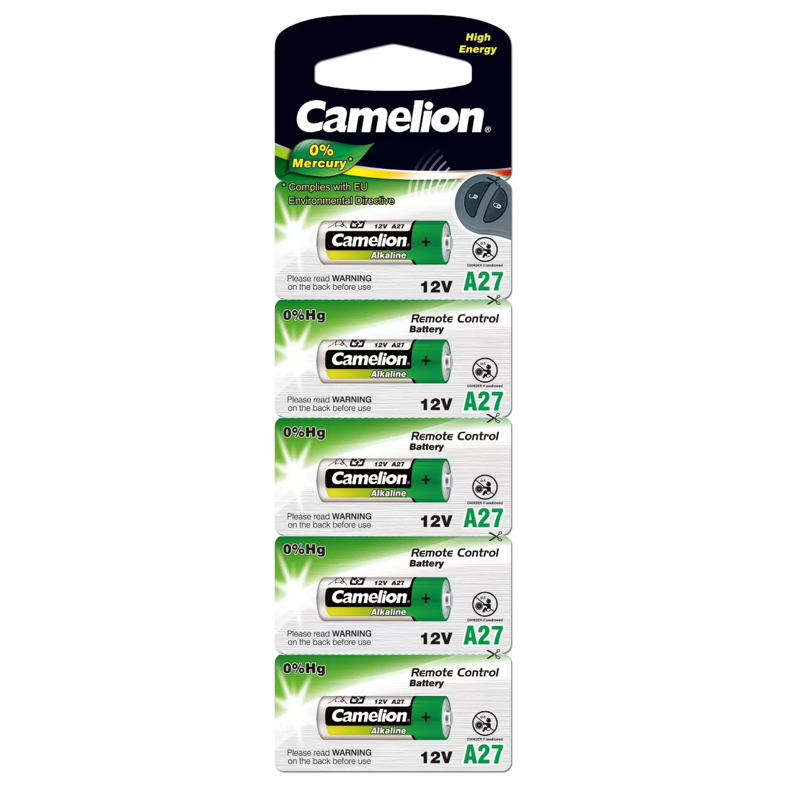 Batterie Camelion LR27A A27 MN27 L828 27A GP27A 5er Blister Batterie Camelion LR27A A27 MN27 L828 27A GP27A 5er Blister