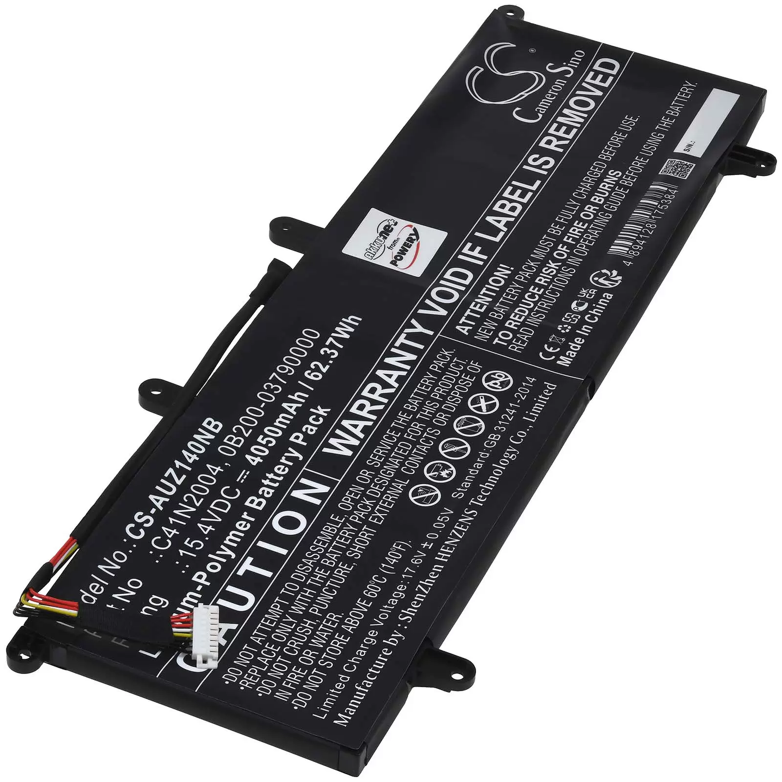 Akku passend für Laptop Asus ZenBook Duo 14 UX482 14 UX482EA 14 UX482EG Typ C41N2004 Akku passend für Laptop Asus ZenBook Duo 14 UX482 14 UX482EA 14 UX482EG Typ C41N2004