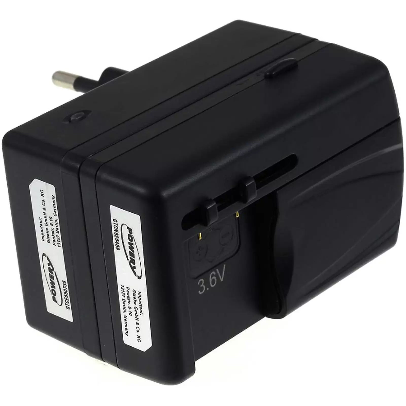 Ladegerät Universal für 3,6-3,7V Smartphoneakkus Ladegerät Universal für 3,6-3,7V Smartphoneakkus