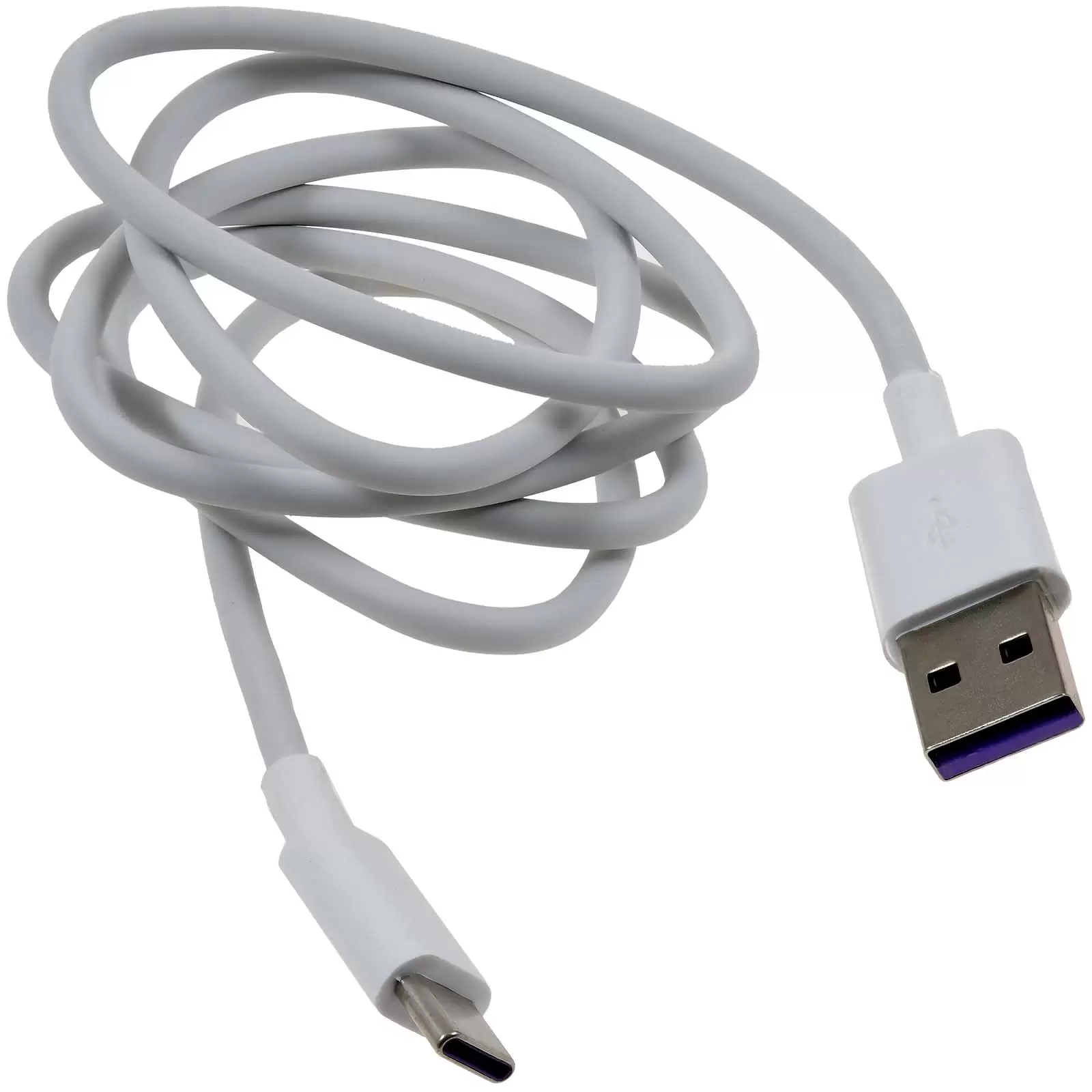 Huawei HL-1289 USB auf-USB-C Datenkabel Ladekabel für Mate 9 weiß 1m