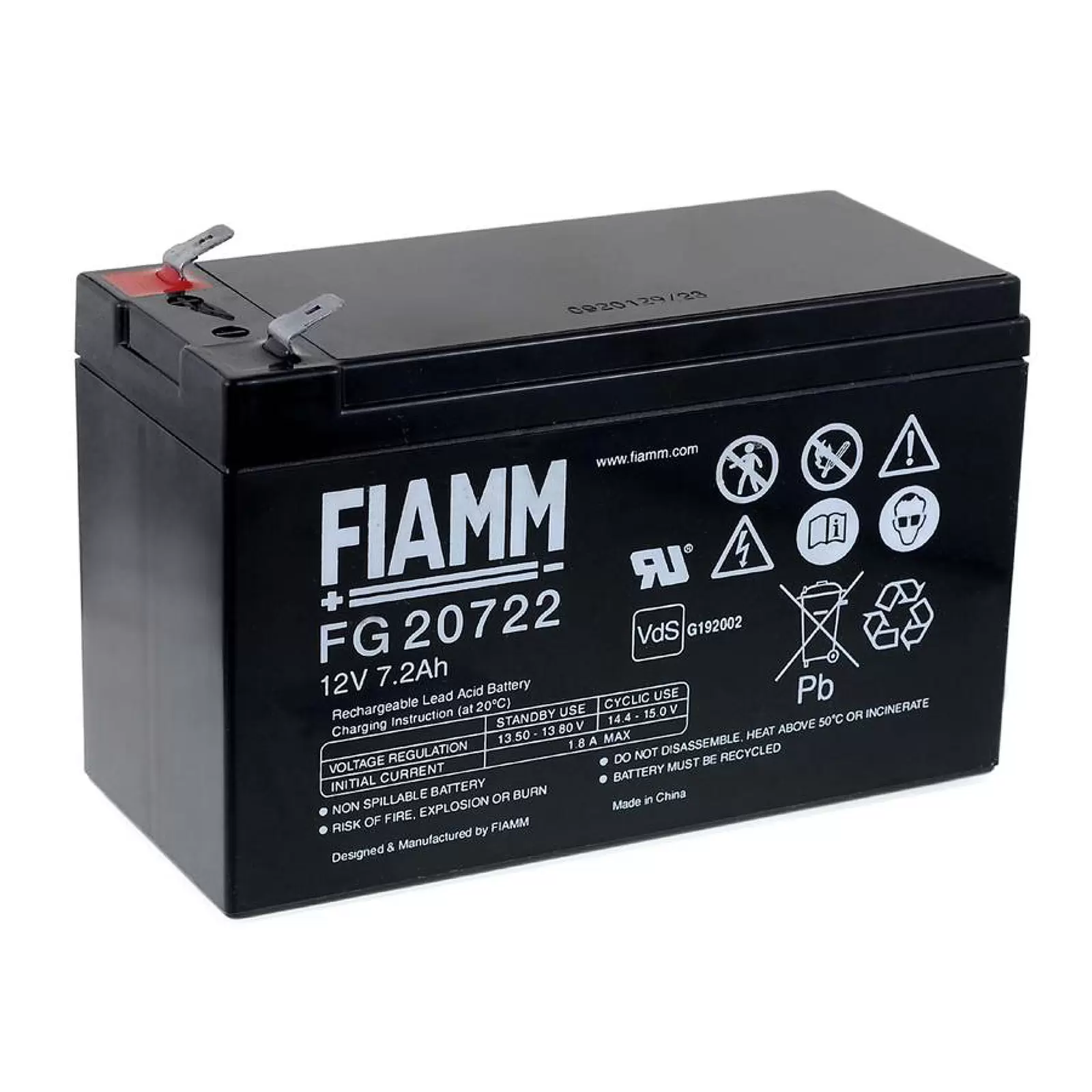 FIAMM Bleiakku FG20722 Vds FIAMM Bleiakku FG20722 Vds