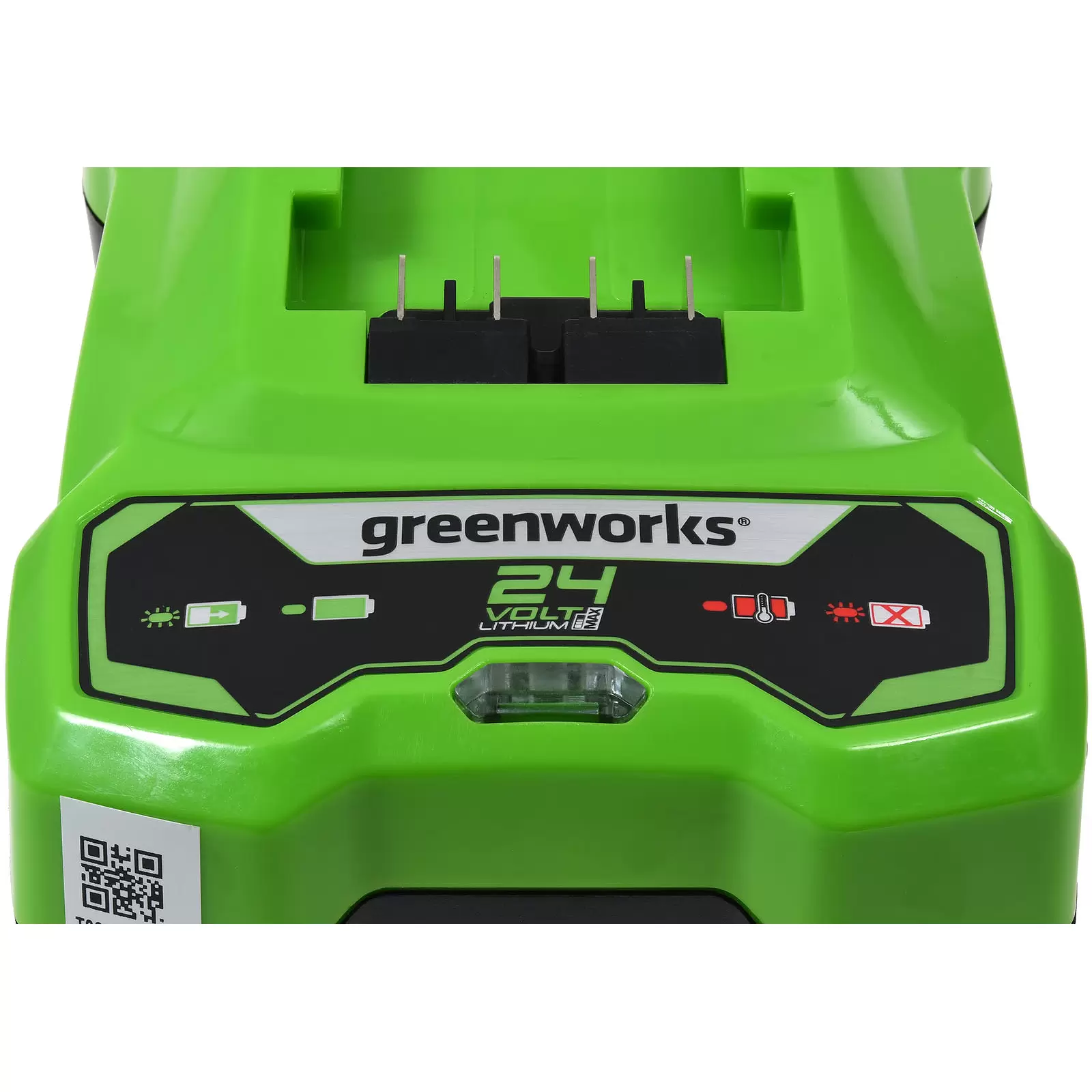 Schnell-Ladegerät Greenworks Tools G24C 24V Li-Ion, für 24V Li-Ion Greenwork-Akkus z.B. G24B2, G24B4