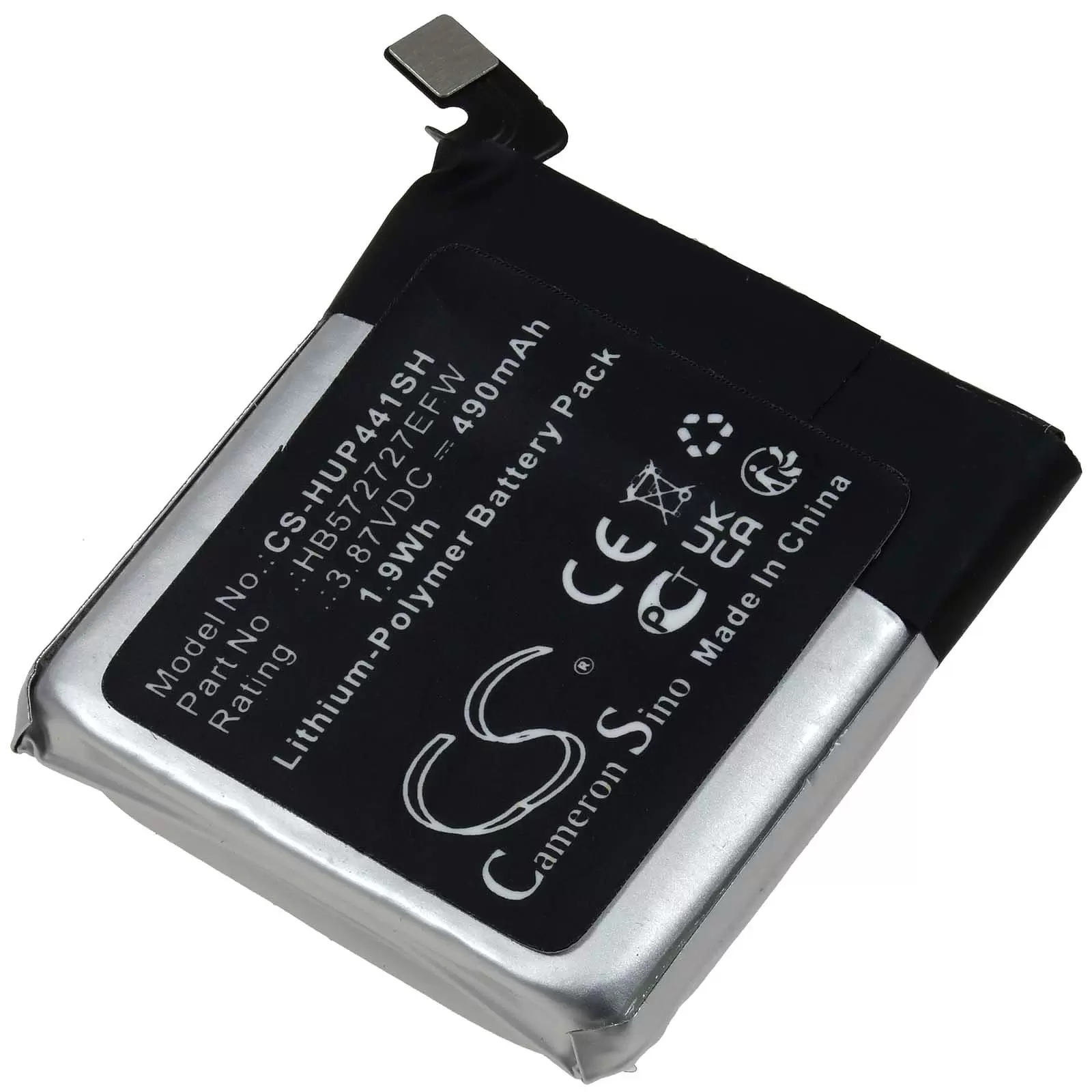 Akku passend für Smartwatch Huawei Watch GT4 41mm Typ HB572727EFW Akku passend für Smartwatch Huawei Watch GT4 41mm Typ HB572727EFW