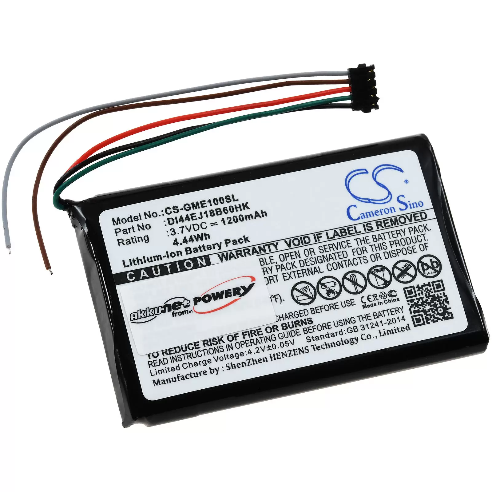 Akku für Garmin Edge 1000 / Typ DI44EJ18B60HK Akku für Garmin Edge 1000 / Typ DI44EJ18B60HK
