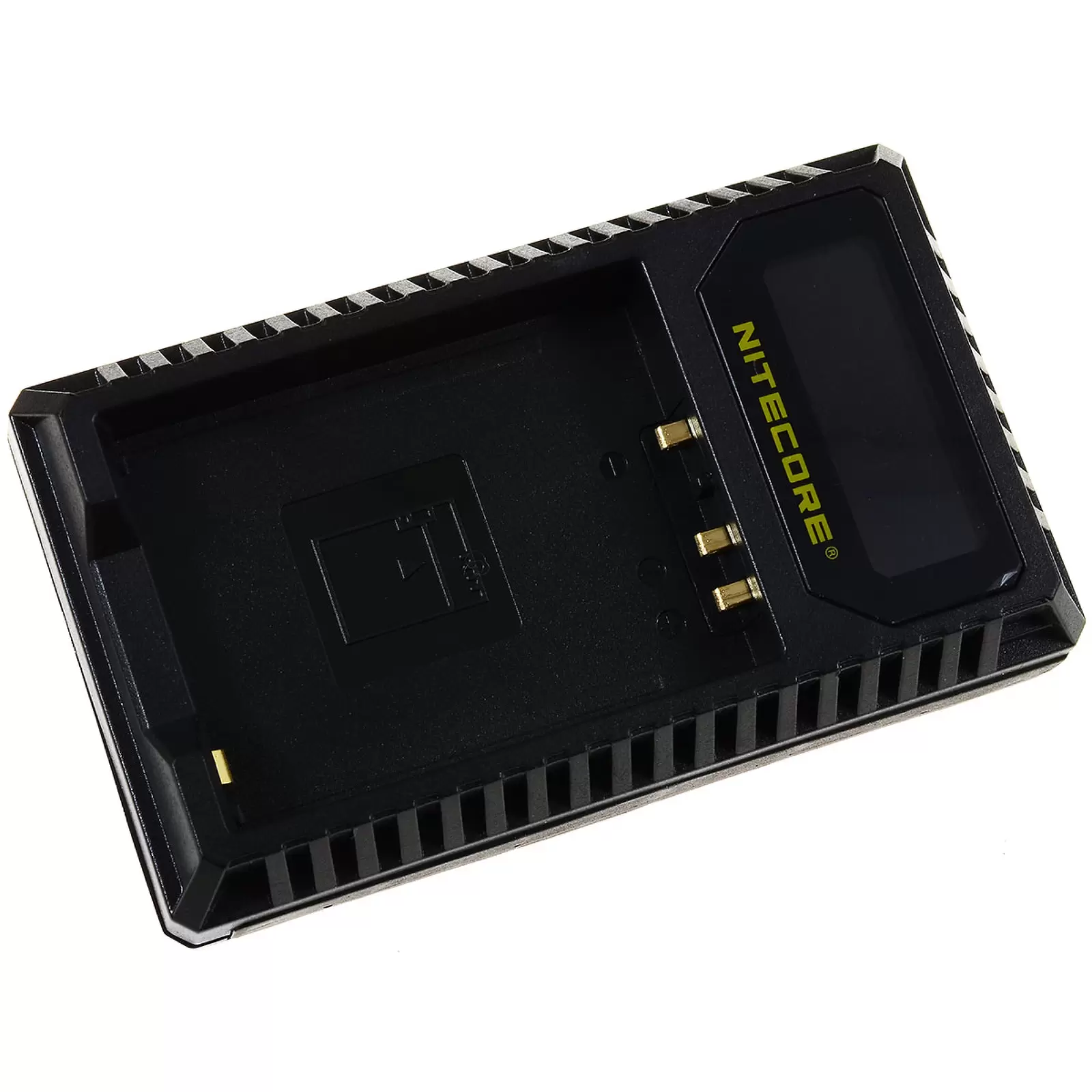 Ladegerät Nitecore FX1 für Fuji Camera Akkus Dual Slot USB mit LCD-Display Ladegerät Nitecore FX1 für Fuji Camera Akkus Dual Slot USB mit LCD-Display