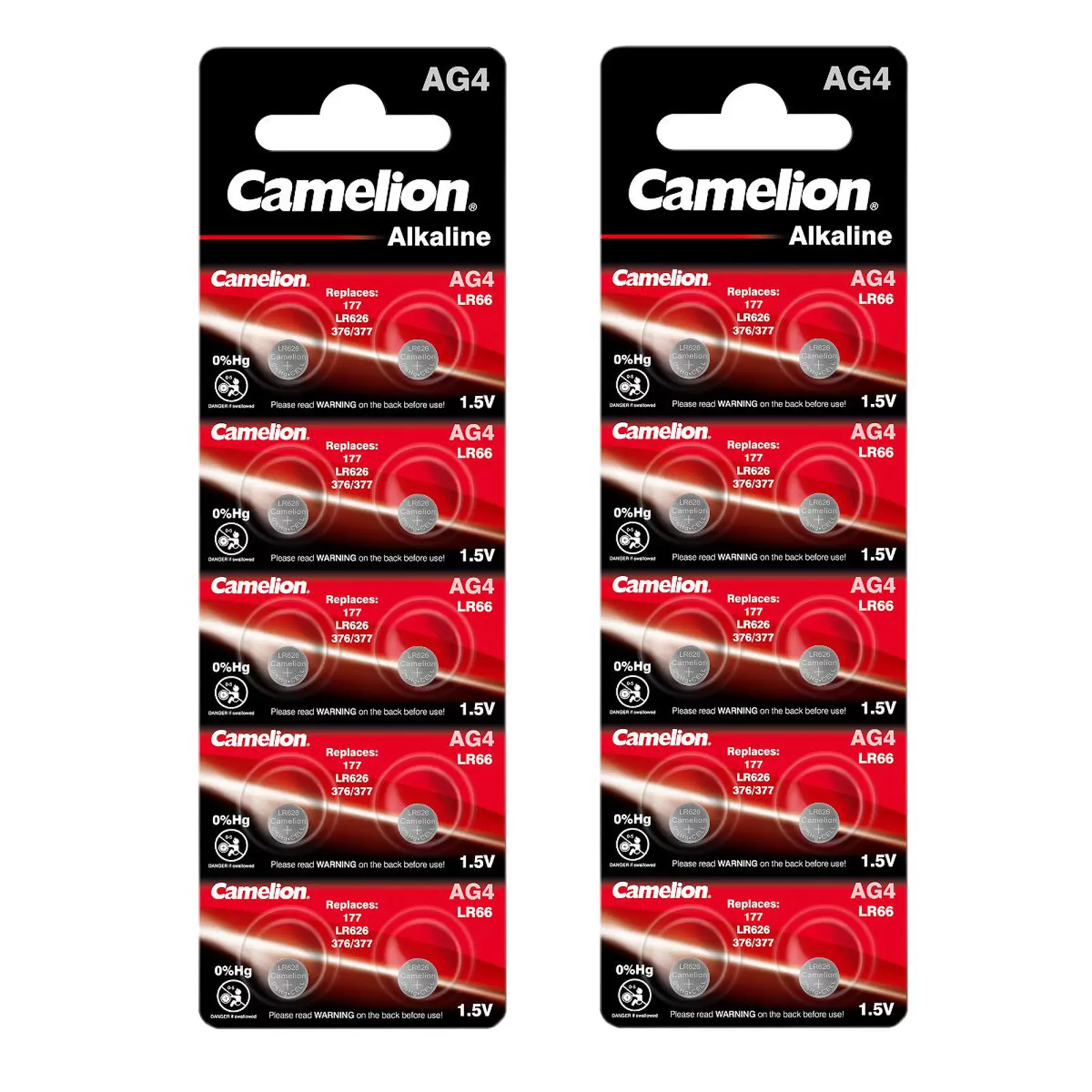 20x Camelion Knopfzelle LR66 / AG4 / G4 / LR626 / 177 / SR626W / GP77A / 377 20x Camelion Knopfzelle LR66 / AG4 / G4 / LR626 / 177 / SR626W / GP77A / 377